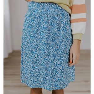 Roolee To Be Loved Floral Skirt